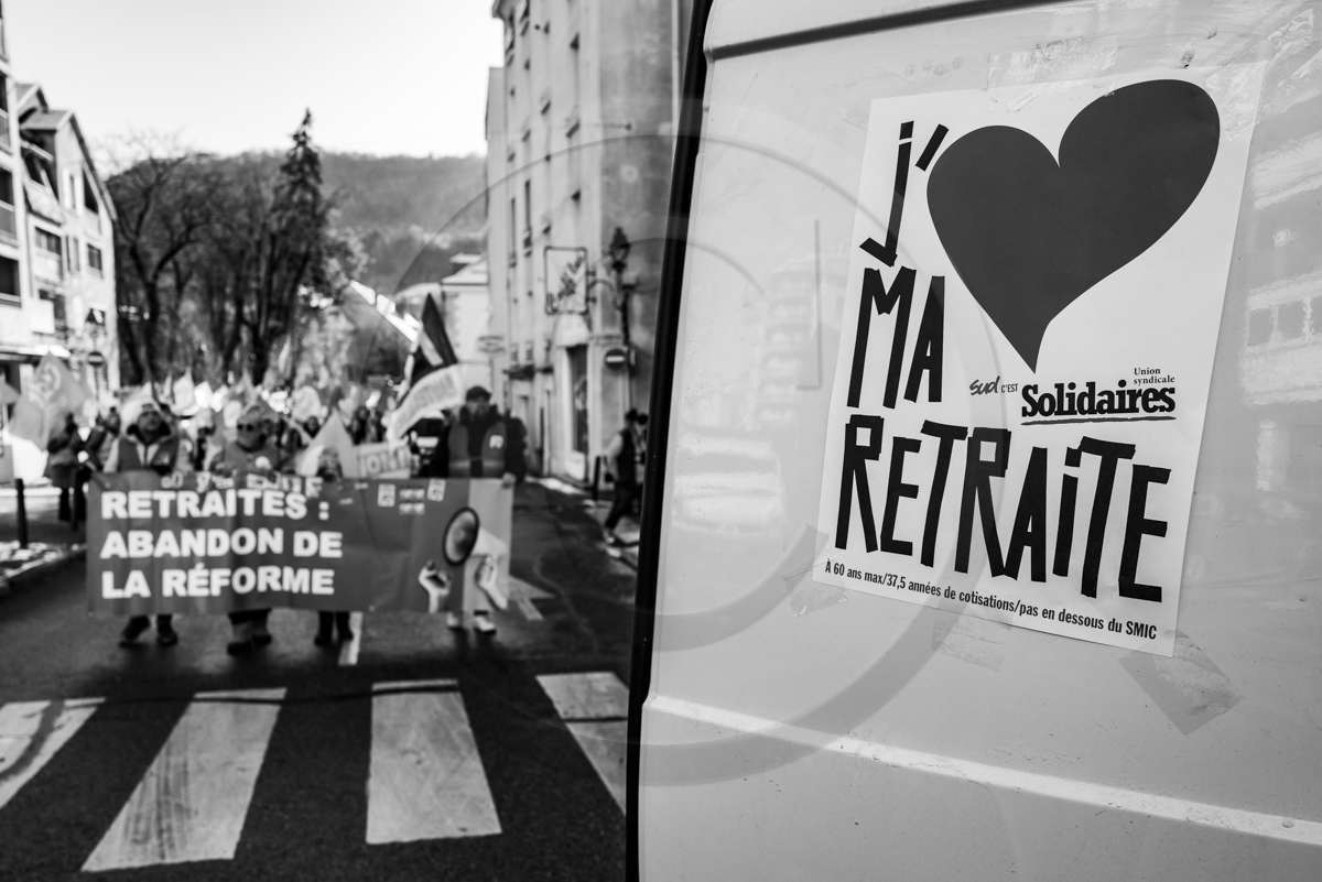 7 février 2023 : Défenses de retraites à Gap