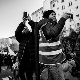 31 janvier 2023 : Manifestation contre la réforme des retraites. Plus de 4000 personnes dans les rues de Gap (Hautes-Alpes).