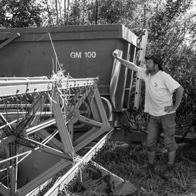 Les moissons dans le Champsaur