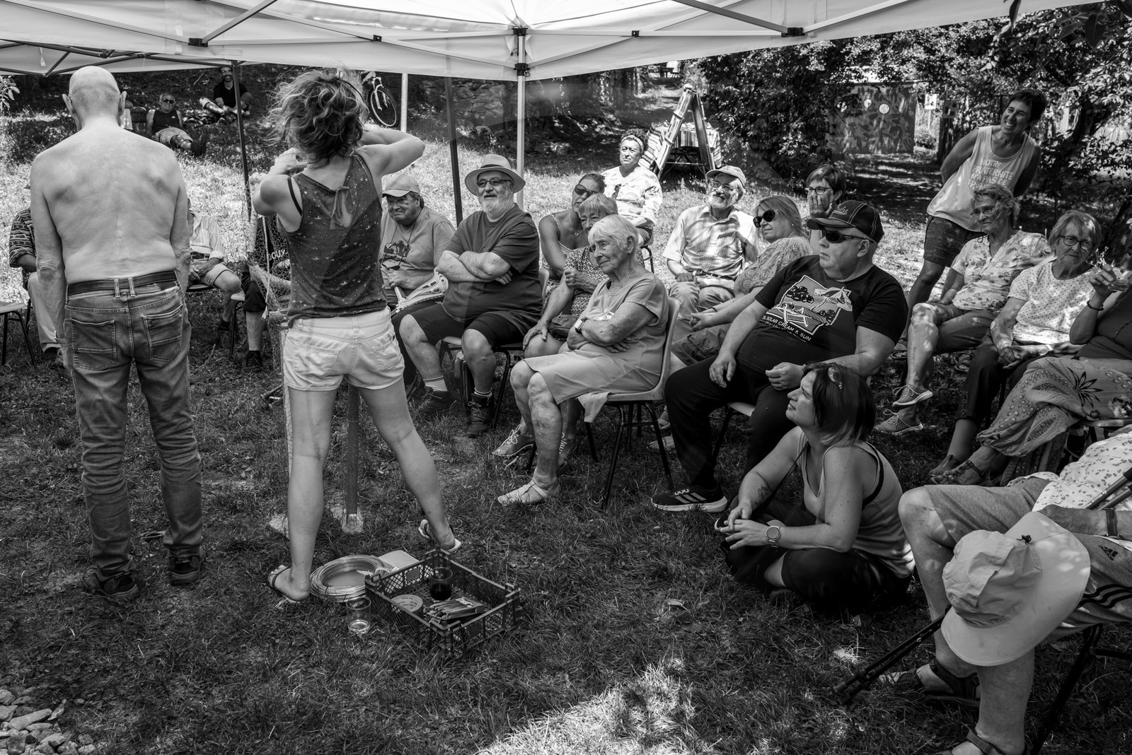 Conception et fabrication de Marcel Joli Coeur l'homme de l'Ouort, avec Barbara Fougnon, artiste plasticienne, dans le cadre de son projet de forêt d'hommes Conception et fabrication de Marcel Joli Coeur l'homme de l'Ouort, avec Barbara Fougnon, artiste plasticienne, dans le cadre de son projet de forêt d'hommes