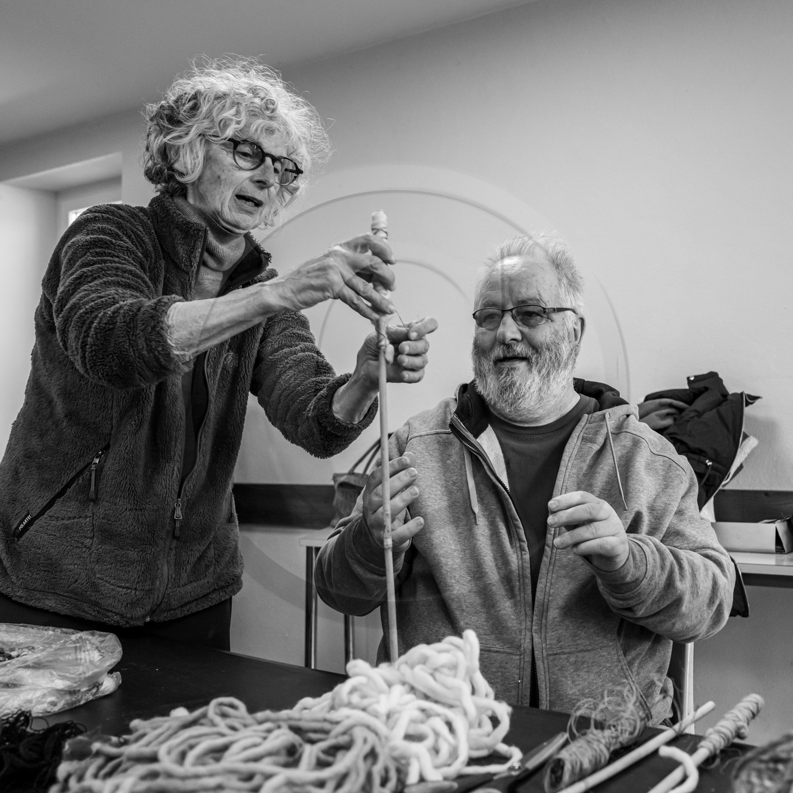 24 avril 2024 : Atelier laine et Rotary