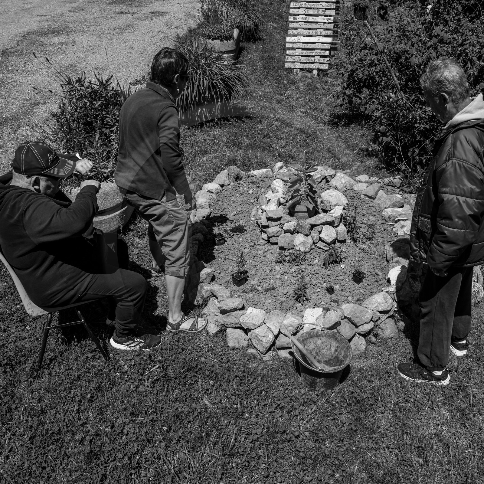 12 juin 2024 : création d'un jeu et jardinage