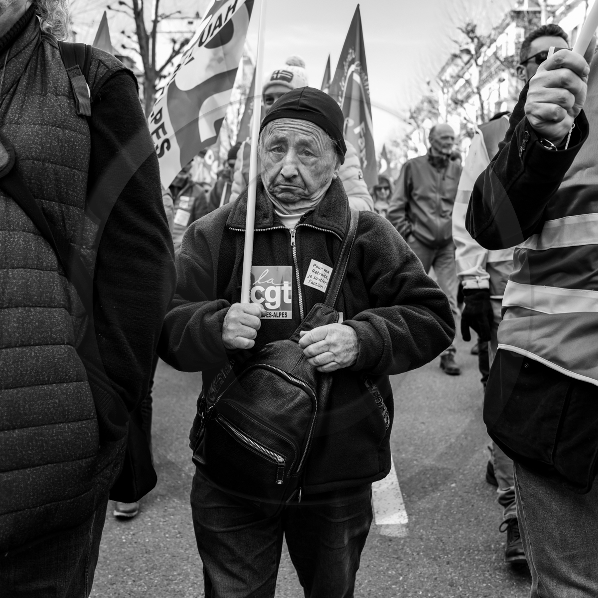 7 mars 2023 : Manifestation contre la réforme des retraites à Gap