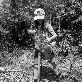 Avec l'école de Saint-Bonnet