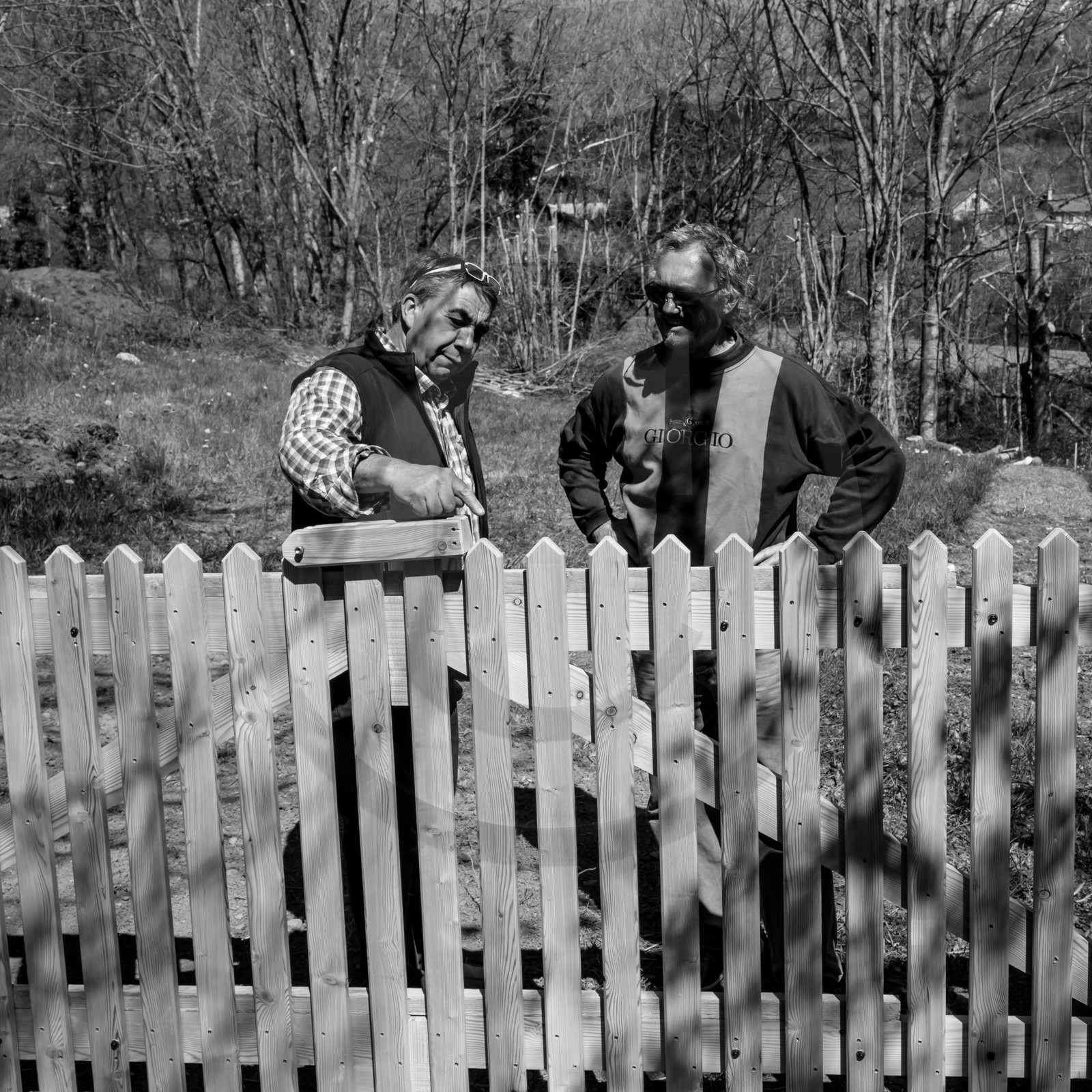 La pose du portail - 17 04 17