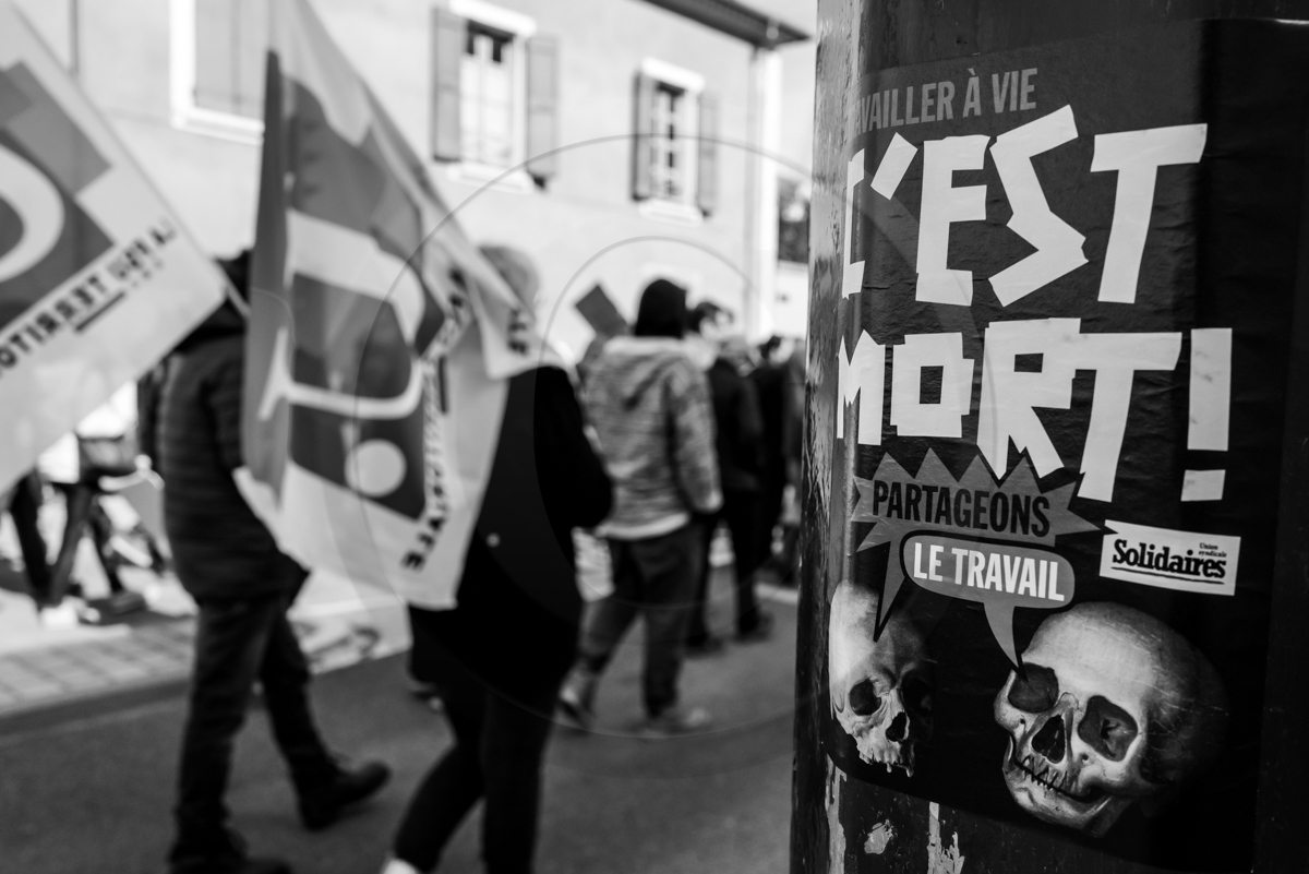28 mars 2023 : Manifestation contre la réforme des retraites à Gap