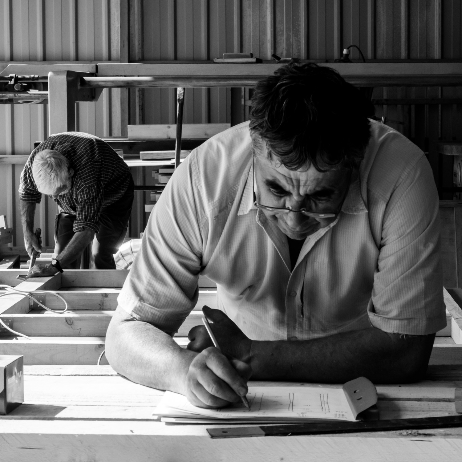 Construction d'une cabane