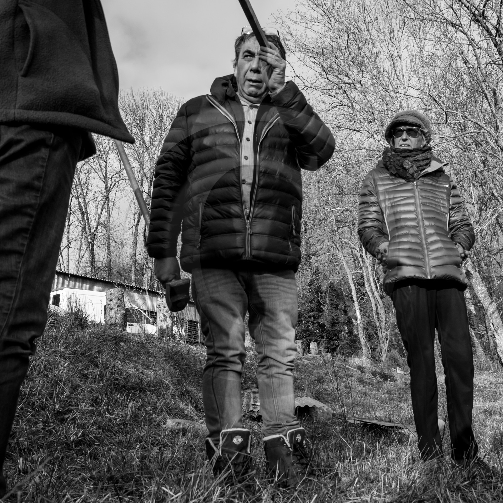 Découverte du jardin le 03 01 2017