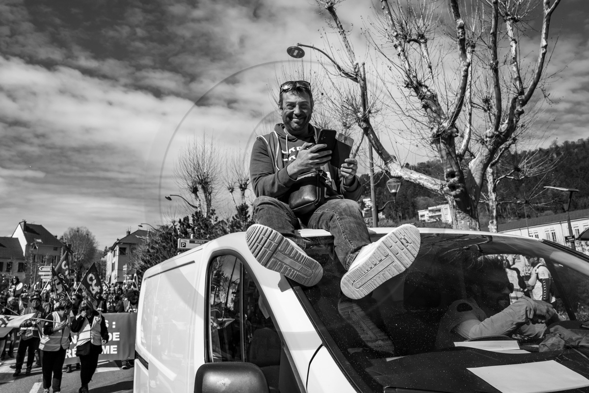 6 avril 2023 : Manifestation contre la réforme des retraites à Gap 6 avril 2023 : Manifestation contre la réforme des retraites à Gap