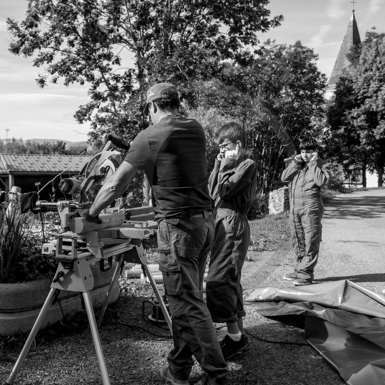 Construction de bacs surélevés