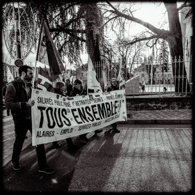 Manifestation pour la défense des retraites - Gap - 06 février  2020.