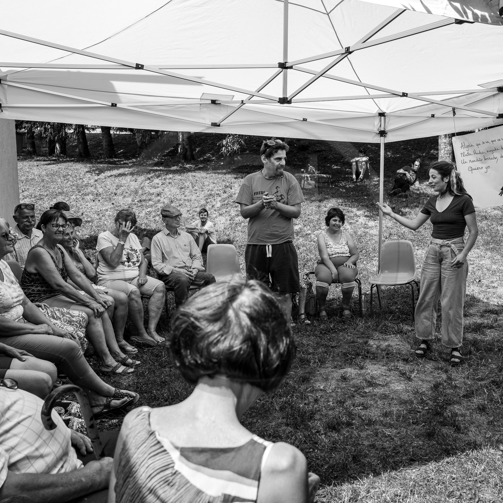 12 juillet 2023 : Une chorale à l'Ouort