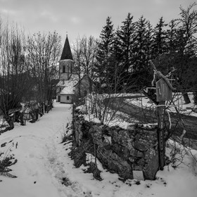 21 janvier 2021 : l'Ouort sous la neige