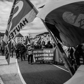 6 avril 2023 : Manifestation contre la réforme des retraites à Gap