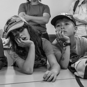 Avec l'école de Saint-Bonnet