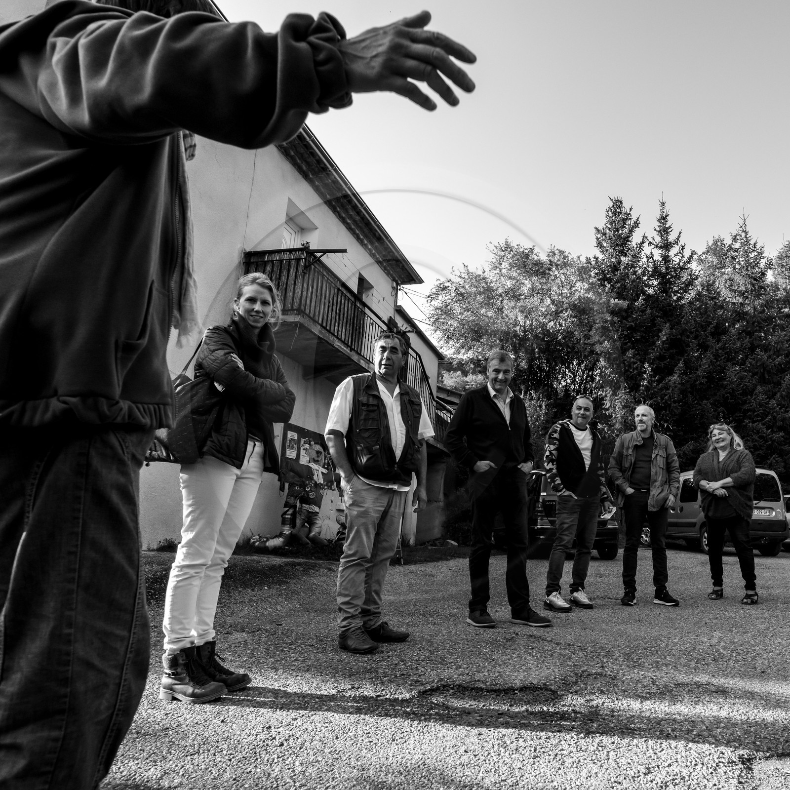 Visite du Conseil Municipal de Saint-Bonnet Visite du Conseil Municipal de Saint-Bonnet