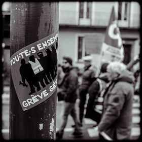 Manifestation à Gap le 17 décembre 2019