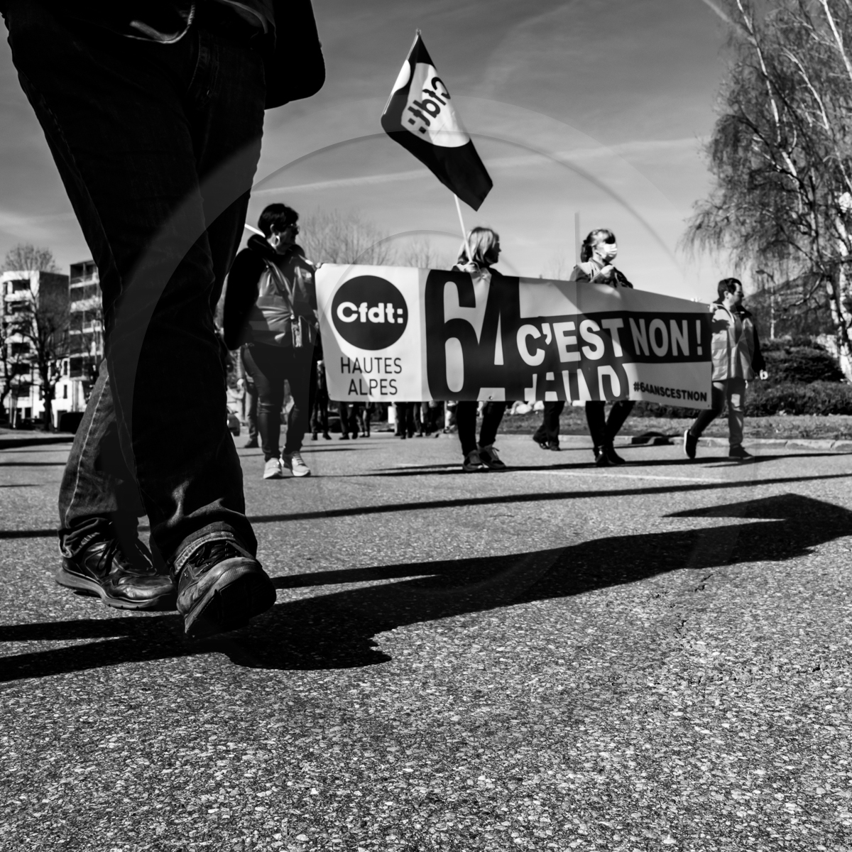 16 mars 2023 : Manifestation contre la réforme des retraites à Gap