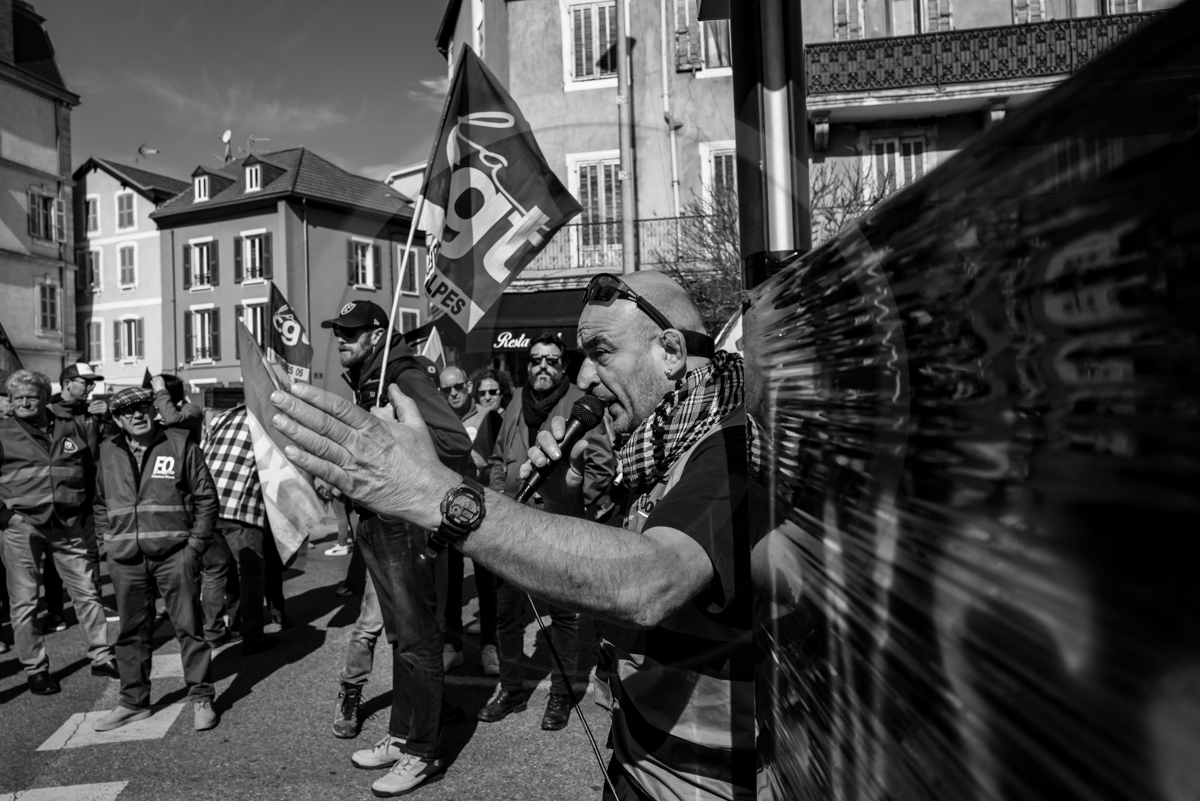 18 mars 2023 : Manifestation contre la réforme des retraites à Gap