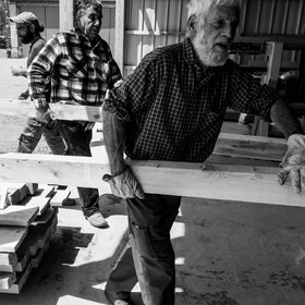 Construction d'une cabane