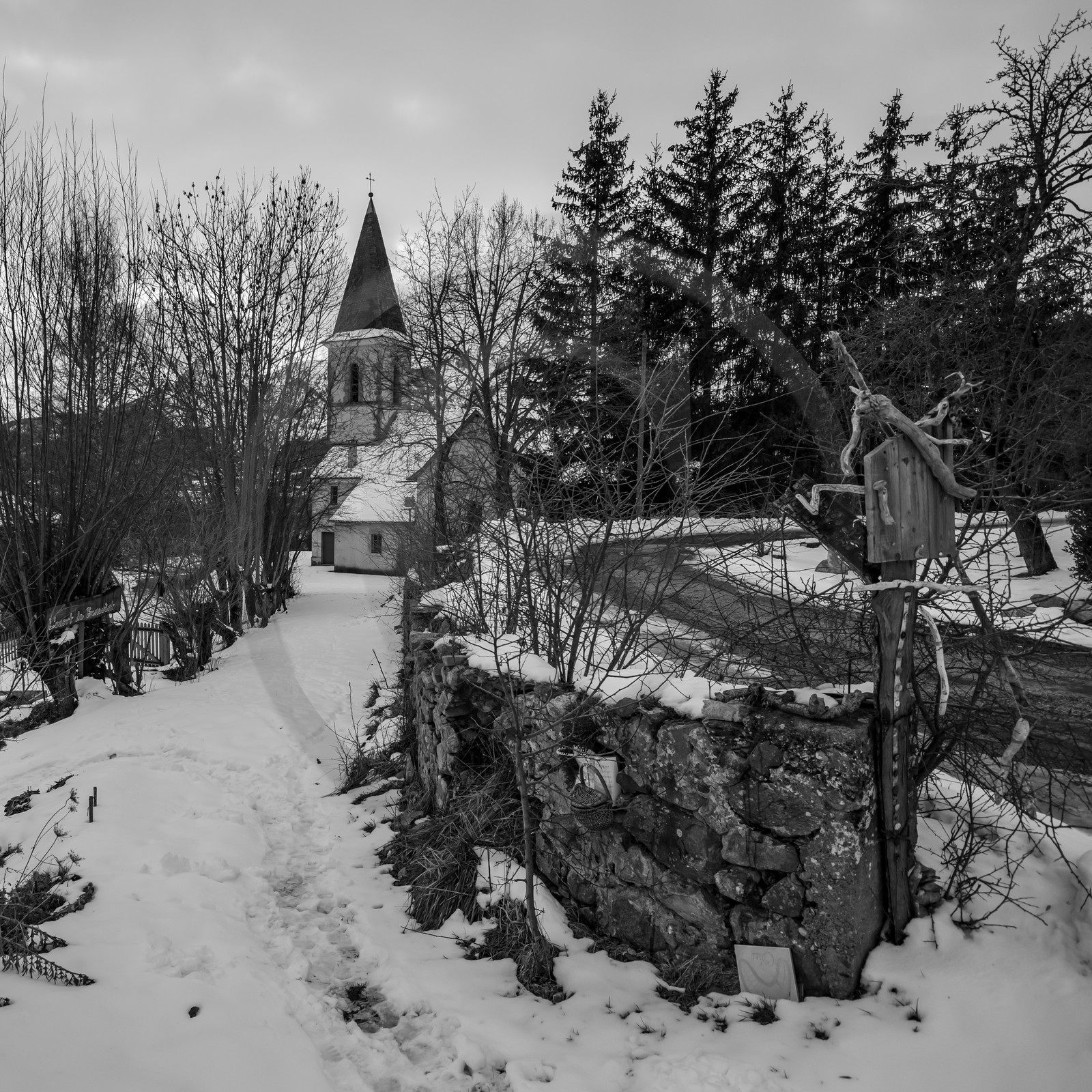 21 janvier 2021 : l'Ouort sous la neige