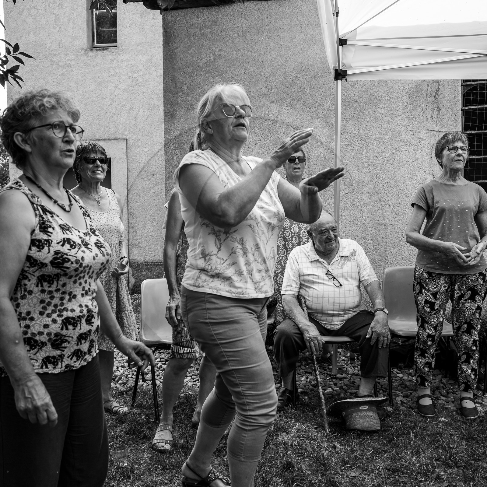 12 juillet 2023 : Une chorale à l'Ouort