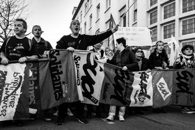 11 février 2023 : Manifestation contre la réforme des retraites à Gap (Hautes-Alpes)