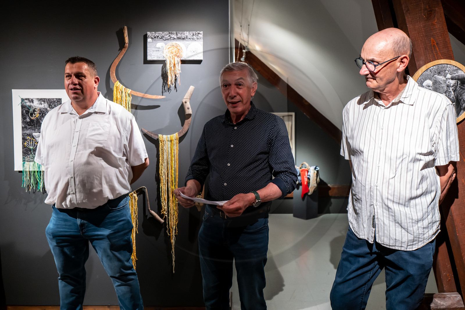 Exposition L comme laine, lien, lieu conçue par l'Ouort de Benevènt, sous la houlette de Claudine Meyer, artiste plasticienne, accompagnée de photographies de Denis Lebioda. Une proposition de la Communauté de Communes du Champsaur - Valgaudemar et de son service culturel.