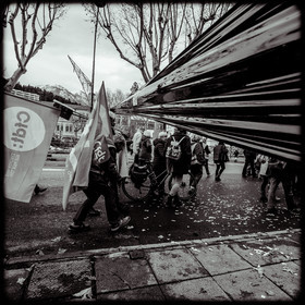 Manifestation à Gap le 17 décembre 2019