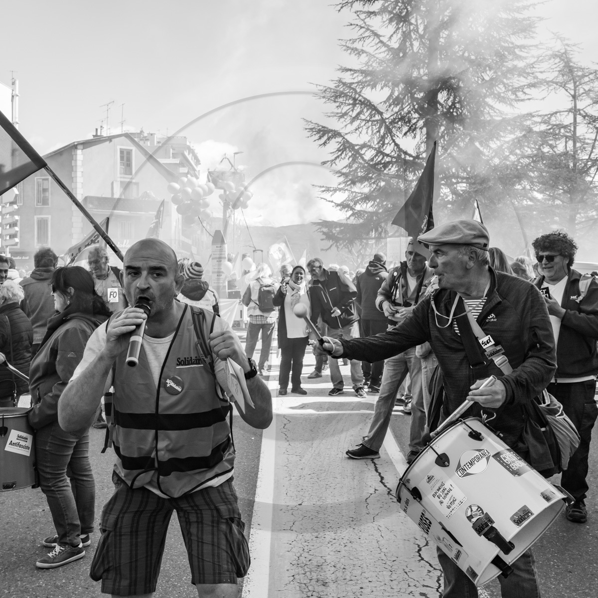 13 avril 2023 : Manifestation contre la réforme des retraites à Gap