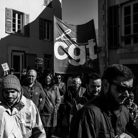 6 avril 2023 : Manifestation contre la réforme des retraites à Gap