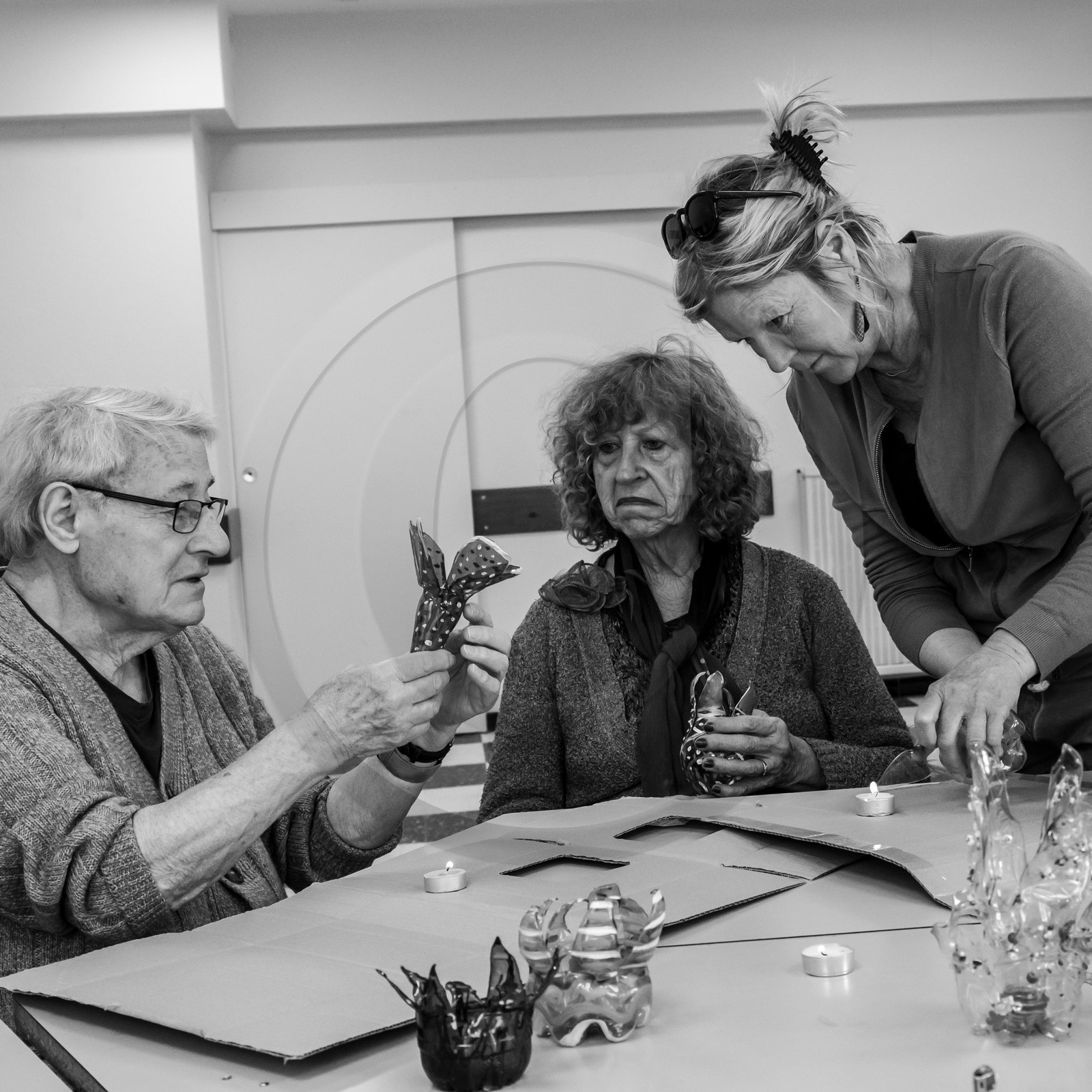 15 mai 2019 : création de fleurs en plastique