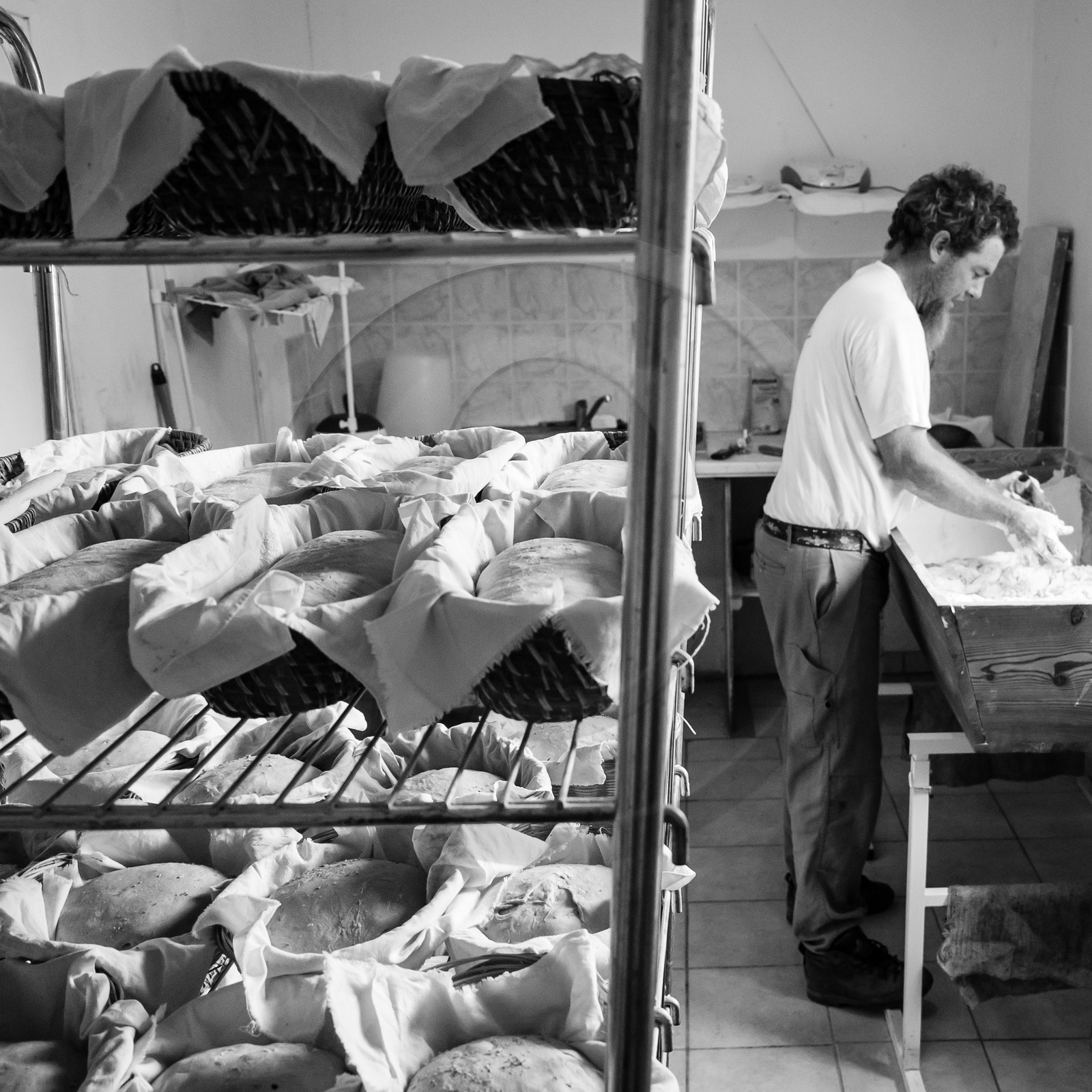 Julien Escallier, paysan boulanger