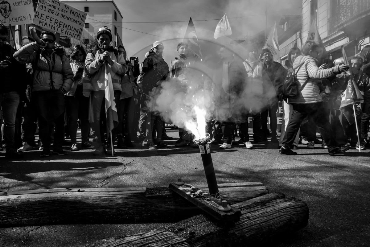 28 mars 2023 : Manifestation contre la réforme des retraites à Gap