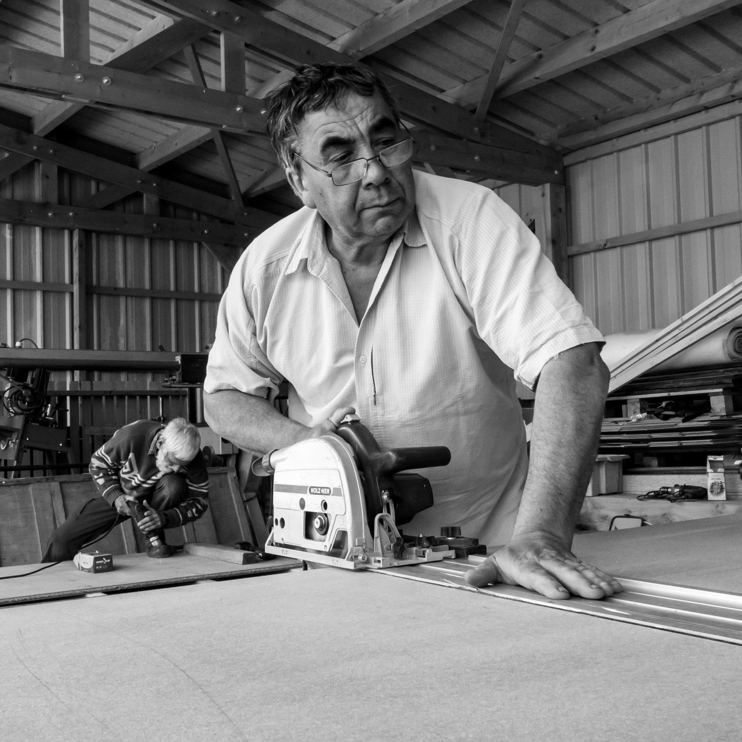 Construction d'une cabane