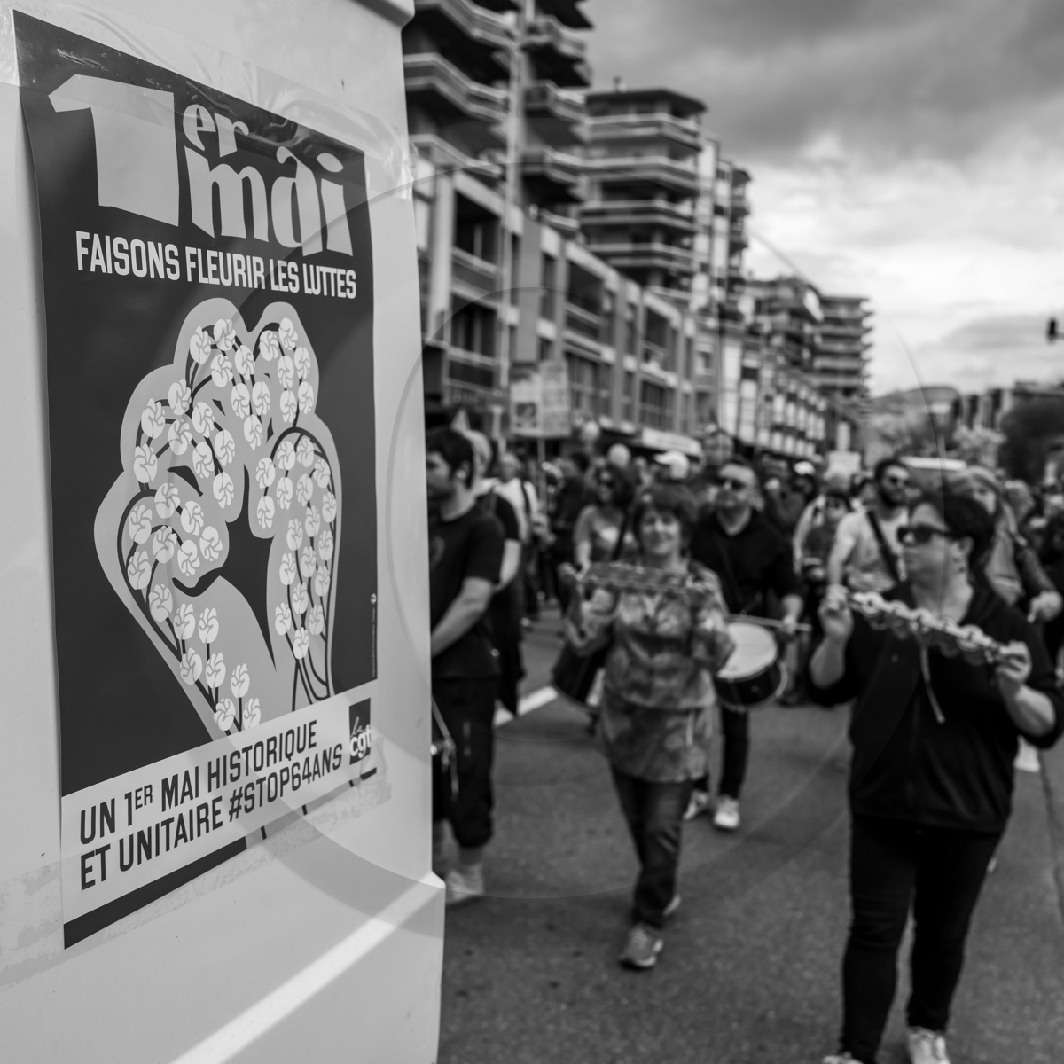 1er mai 2023 : manifestation à Gap (Hautes-Alpes)