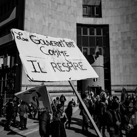 13 avril 2023 : Manifestation contre la réforme des retraites à Gap