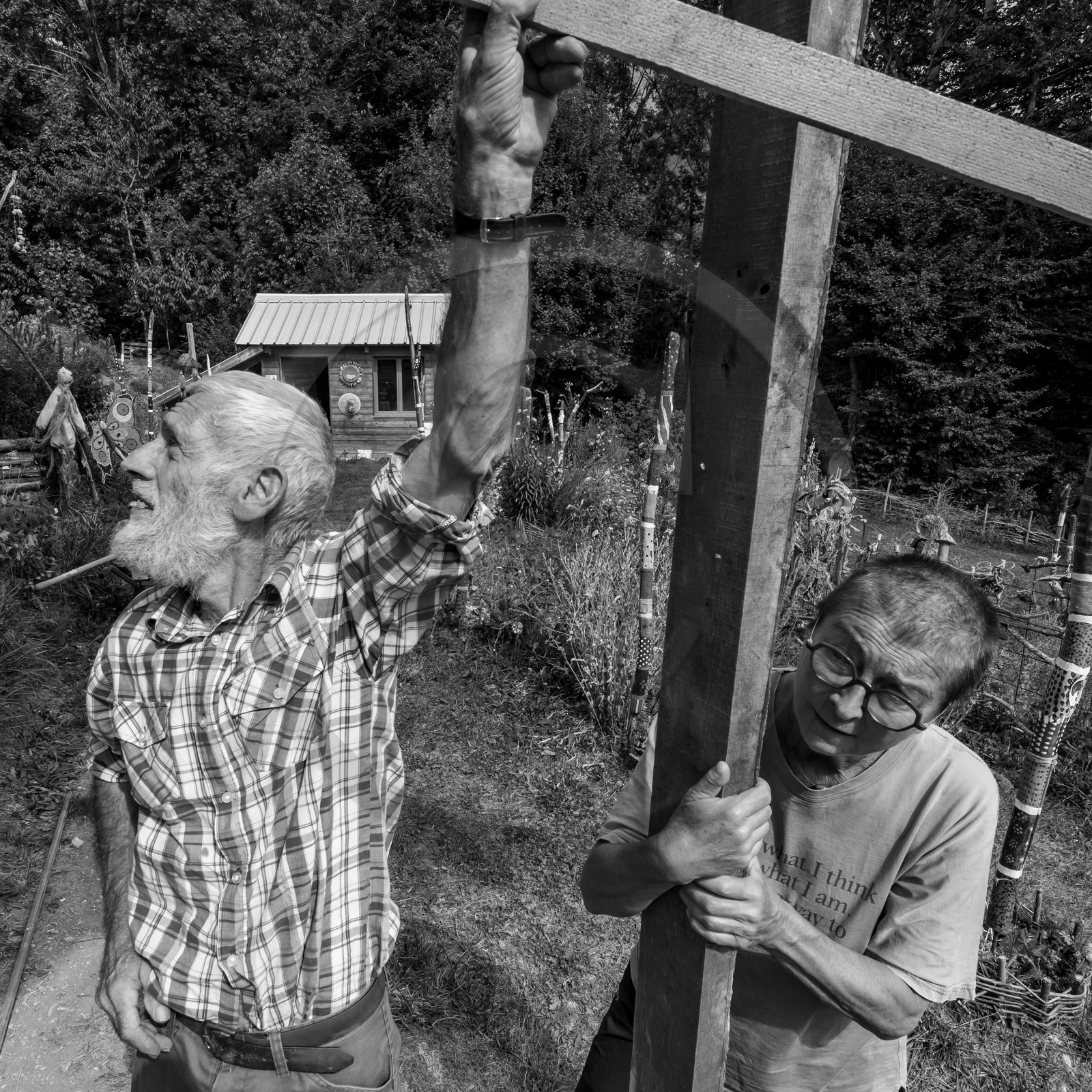 08 septembre 2021 : des jeux et des aménagements au jardin