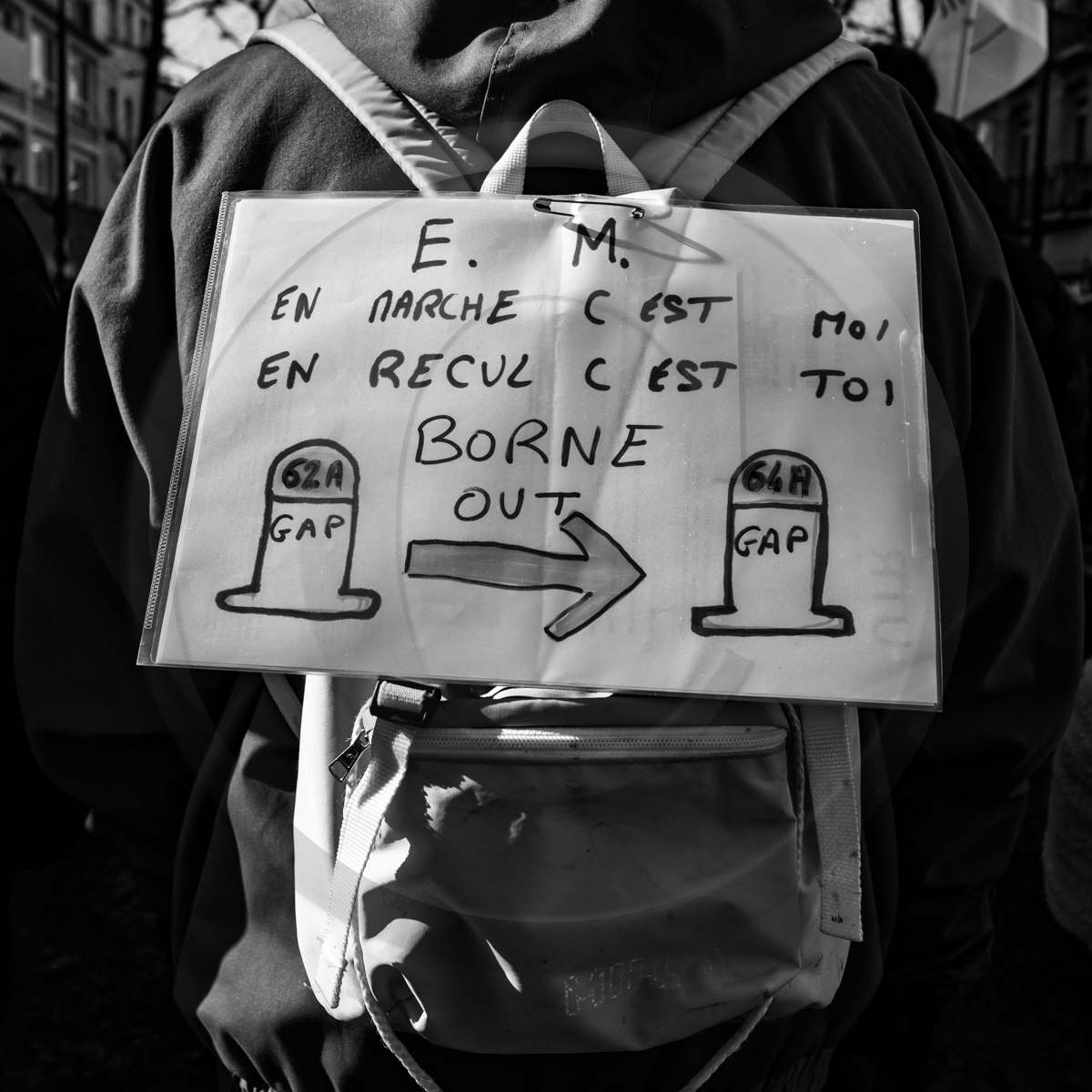 7 février 2023 : Défenses de retraites à Gap