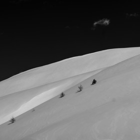 Neige au Col de Vars