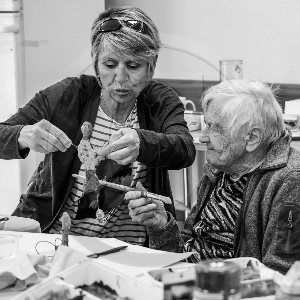 25 mai 2022 : Personnages en papier mâché et belles rencontres