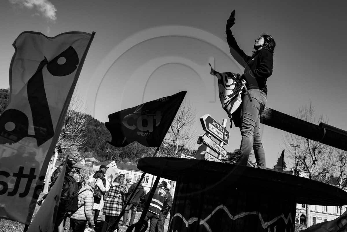 13 avril 2023 : Manifestation contre la réforme des retraites à Gap