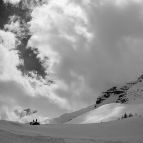 Neige au Col de Vars