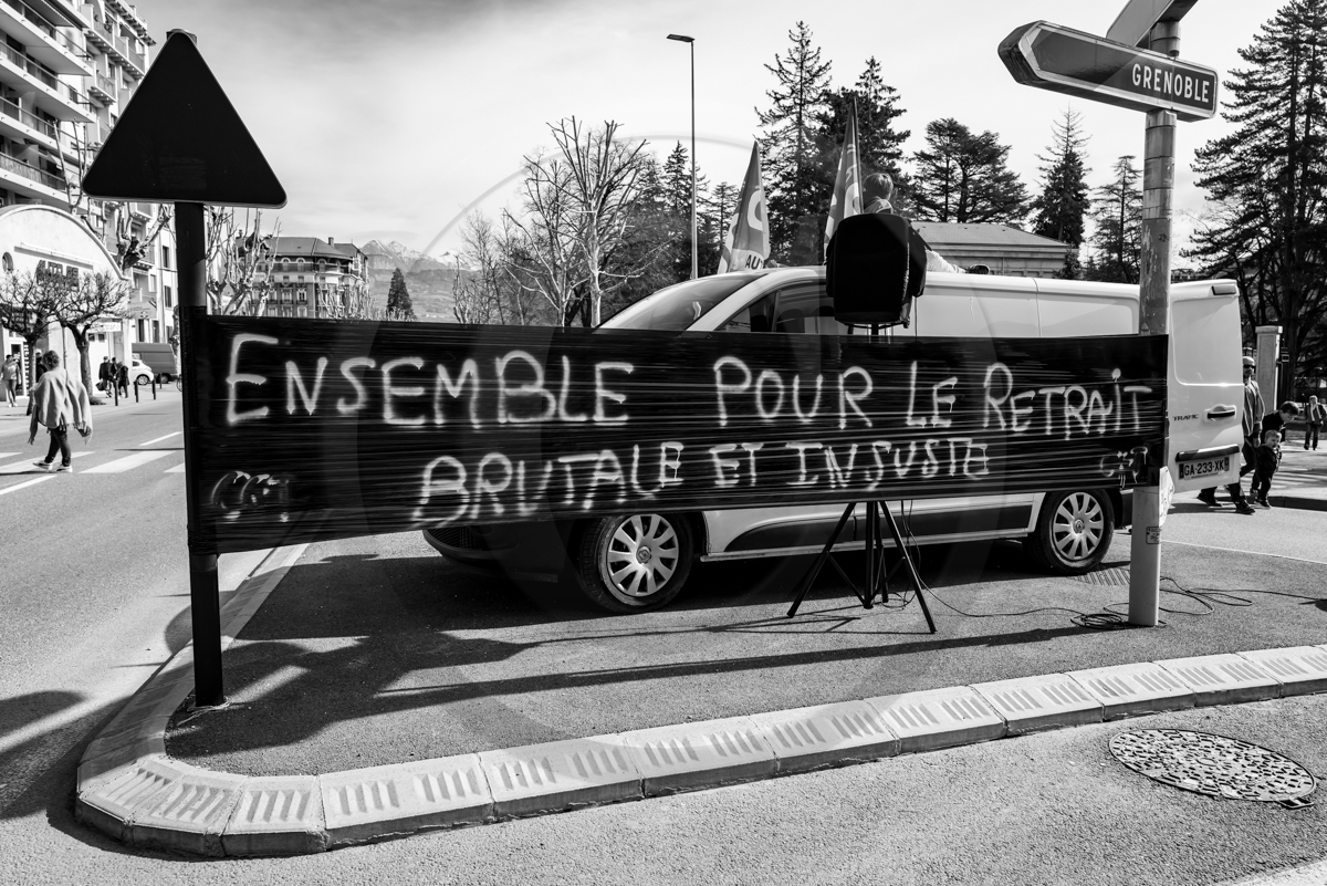 18 mars 2023 : Manifestation contre la réforme des retraites à Gap