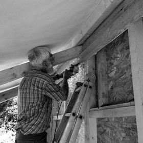 Construction d'une cabane