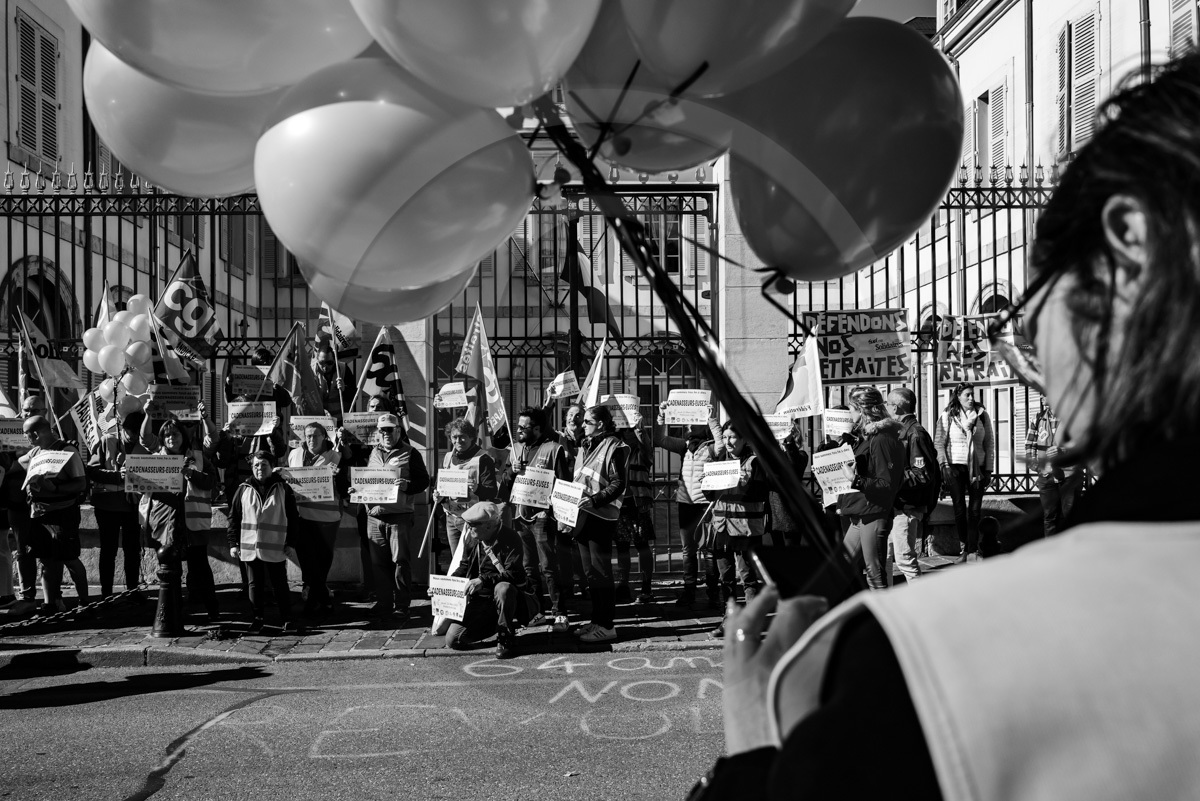 13 avril 2023 : Manifestation contre la réforme des retraites à Gap
