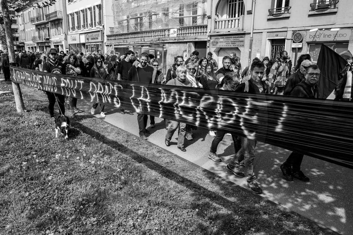 1er mai 2023 : manifestation à Gap (Hautes-Alpes)