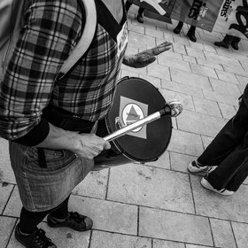 15 juin 2024 - Gap (Hautes-Alpes)- Manifestation contre l'extrême droite