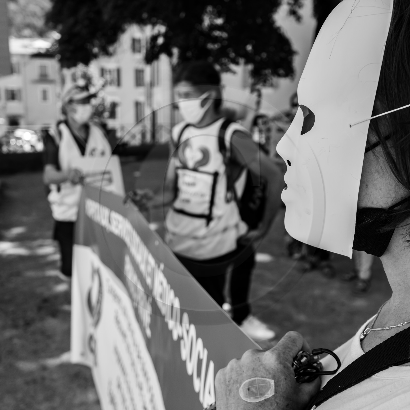 15 juin 2021 à Gap (Hautes-Alpes) : Manifestation des soignants oubliés du Ségur de la santé. 15 juin 2021 à Gap (Hautes-Alpes) : Manifestation des soignants oubliés du Ségur de la santé.