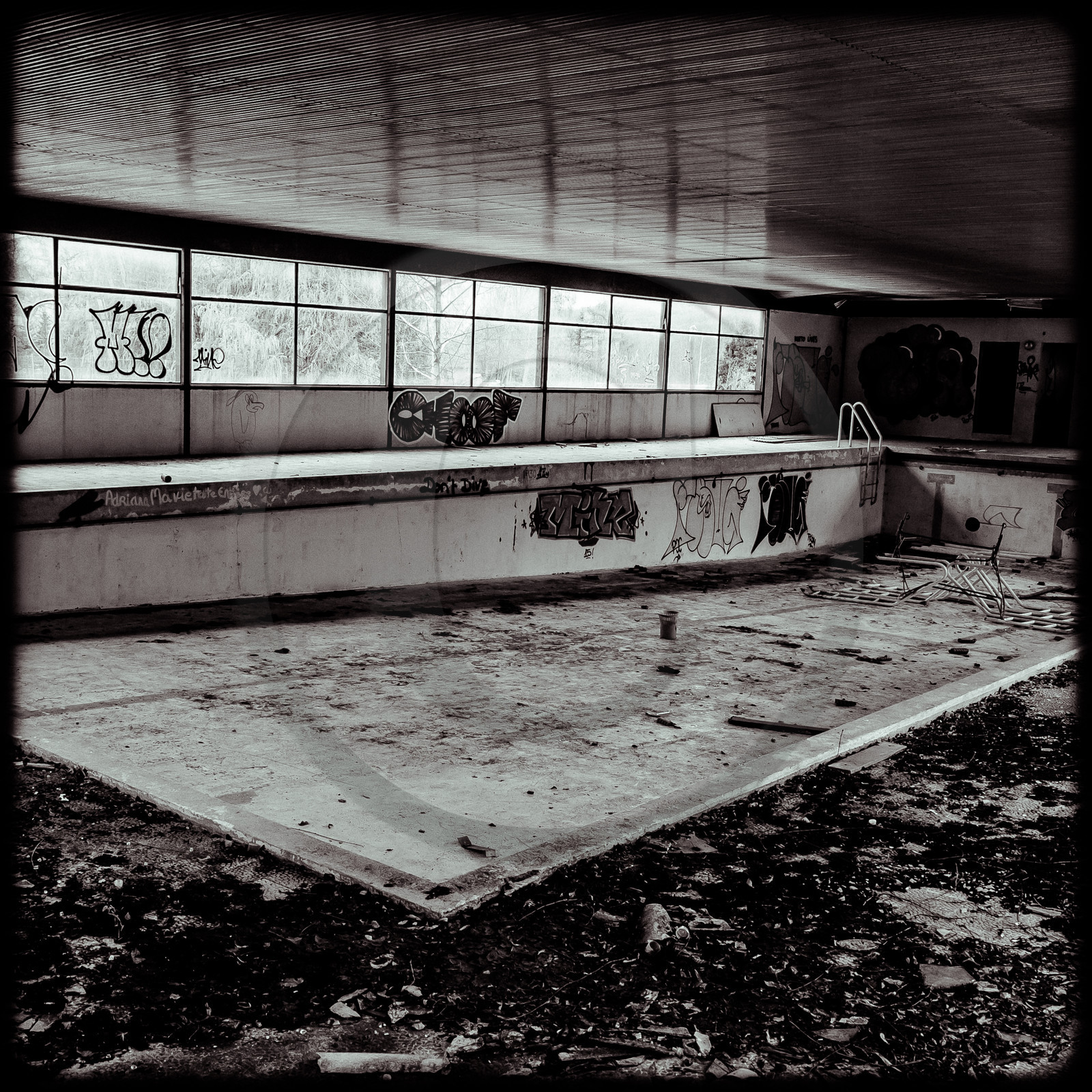 La piscine de Saint-Léger-les-Mélèzes